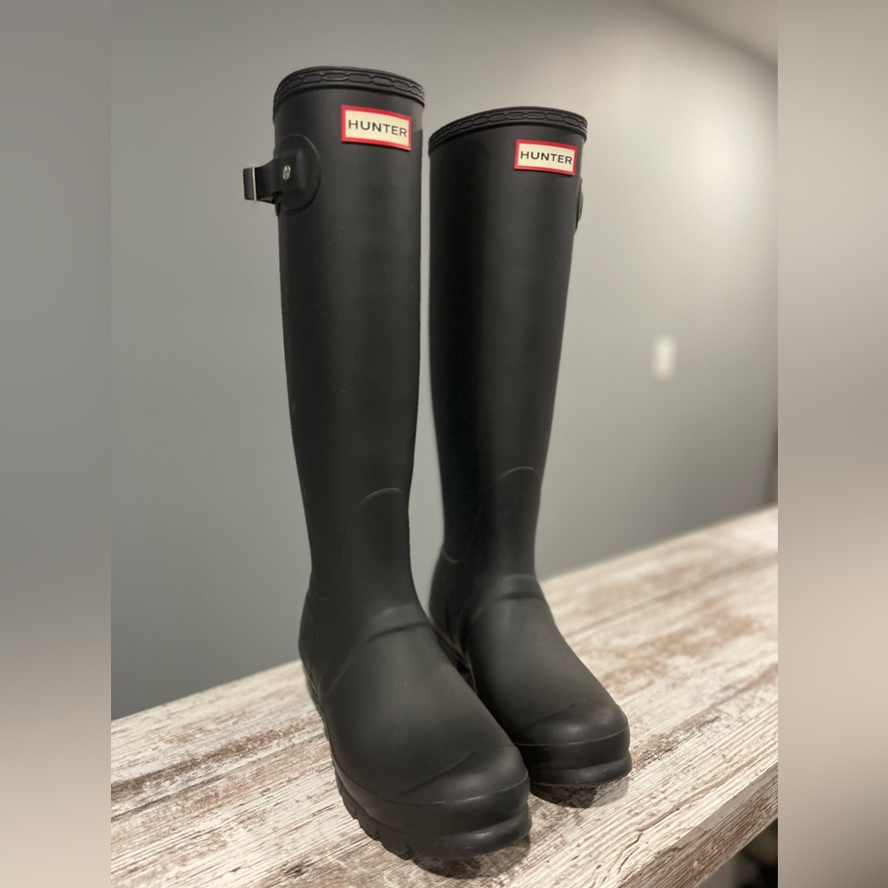 Hunter Tall Boots Size 8